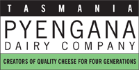 Label on a cheese from Pyengana Dairy Company