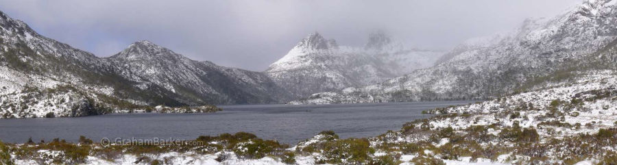 Cradle Mountain panorama from Dove Lake, Tasmania