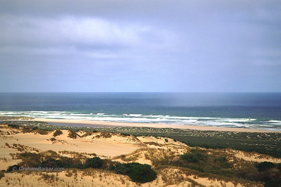 Southern Ocean coast near the Yeagerup Dunes, Western Australia