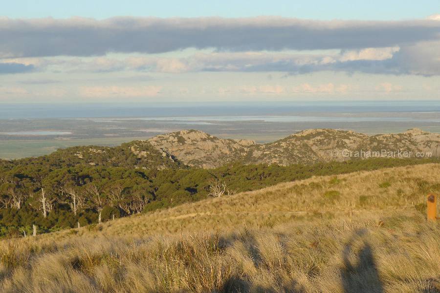 Southeast towards Cameron Inlet from Walker's lookout, Flinders Island, Tasmania