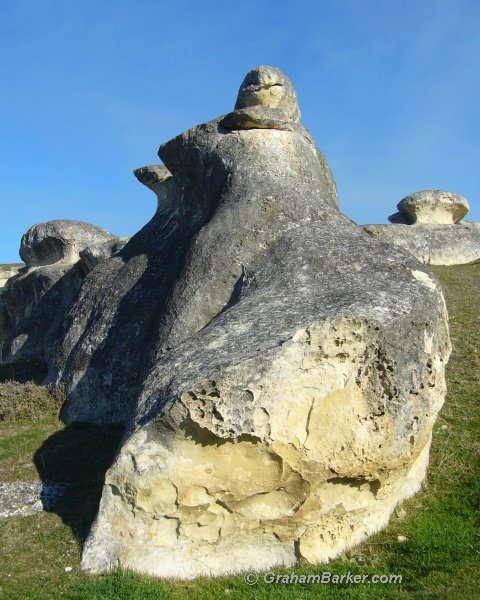 Elephant Rocks, New Zealand