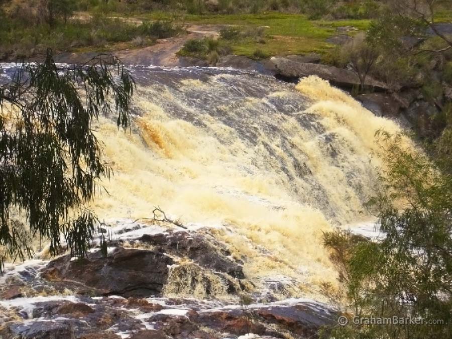 Main part of Fernhook Falls, Western Australia