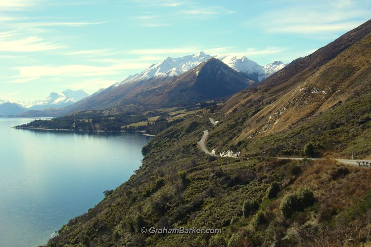 Looking up the lake towards Glenorchy
