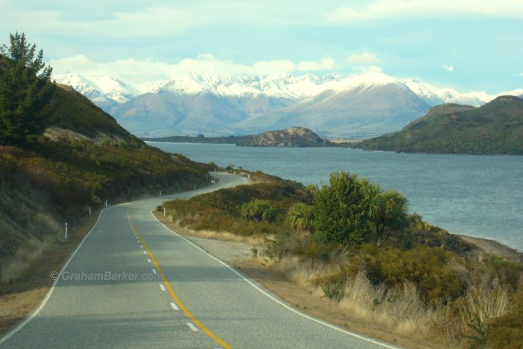 Lake Wakatipu from the Queenstown to Glenorchy road
