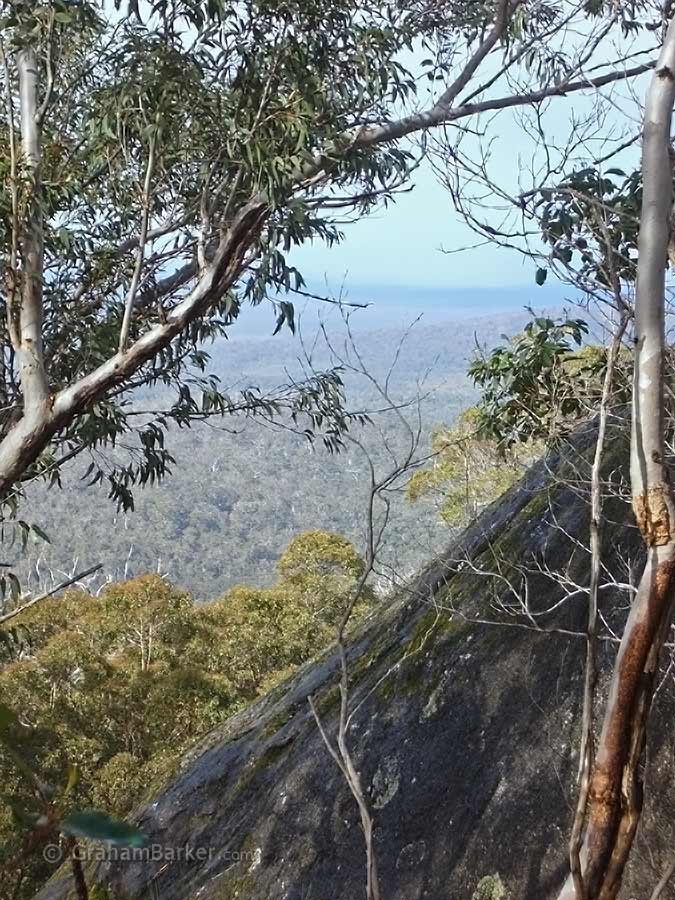 View from the side of Mt Frankland, Western Australia