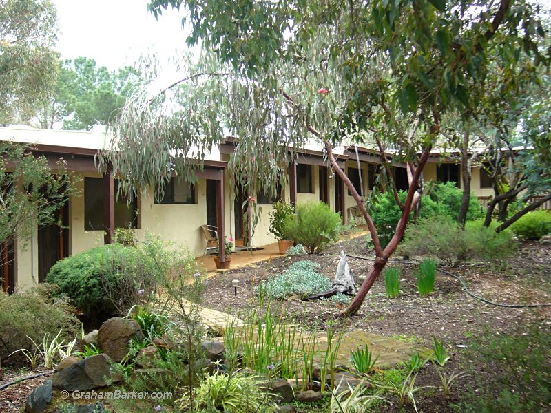 Guest's courtyard, New Norcia monastery, Western Australia