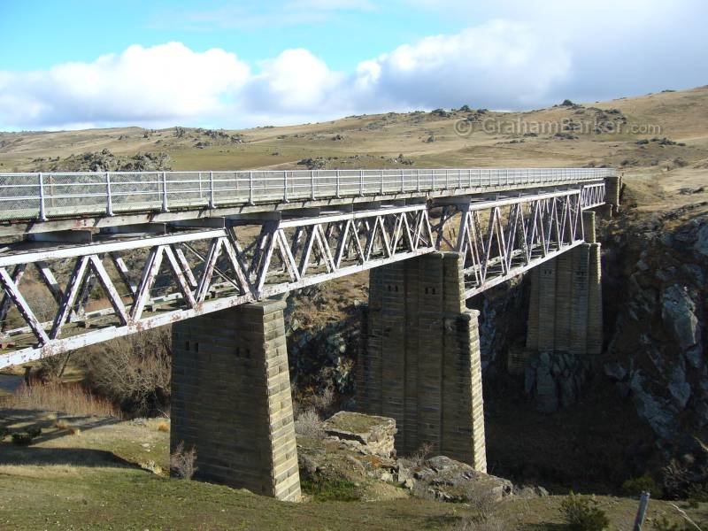 Poolburn Viaduct, Otago Central Rail Trail, New Zealand
