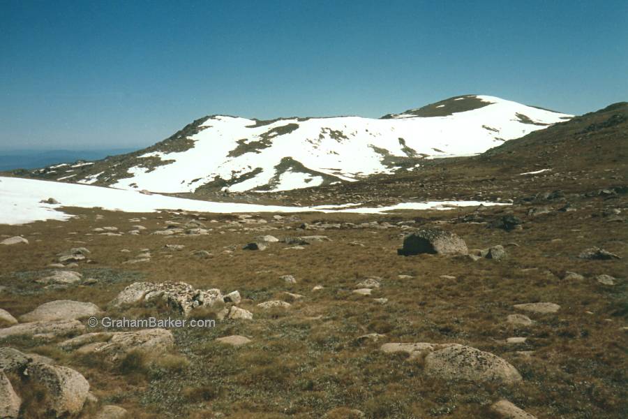 Mt Kosciuszko from Ramshead Range, NSW, Australia