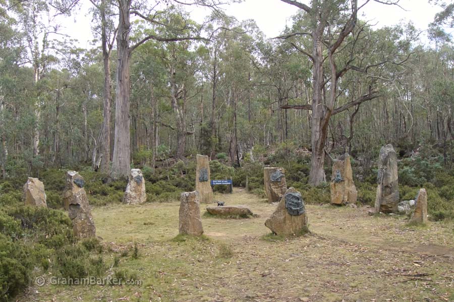 Steppes sculptures, Tasmania - the complete ring
