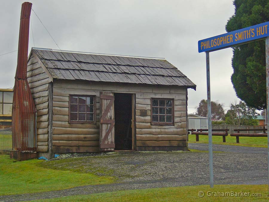 Philosopher Smith's hut, Waratah, Tasmania
